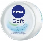 Крем, Nivea (Нивея) 200 мл арт. 89050 софт интенсивный увлажняющий с маслом жожоба и витамином Е